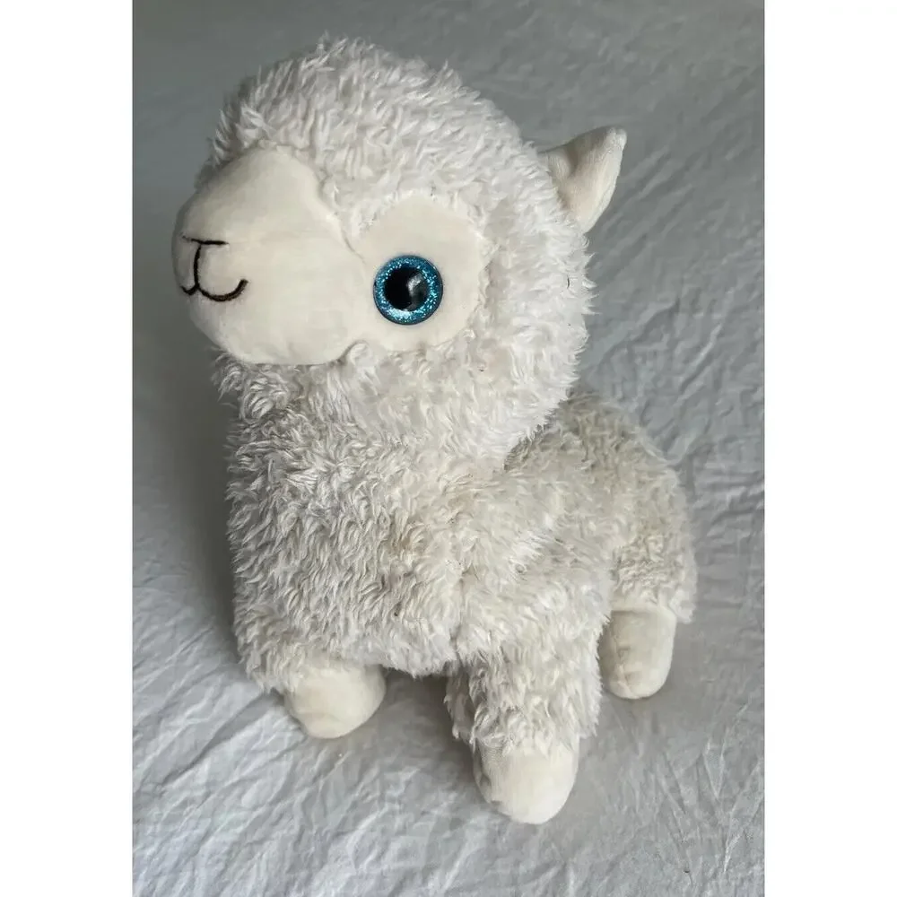 WARMIES by Intelex Llama Off White Microwavable Plush 12